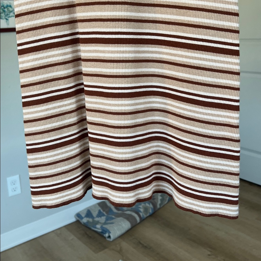 tea & cup Women's Ribbed Knit Mini Dress - Size L - Picture 5 of 7